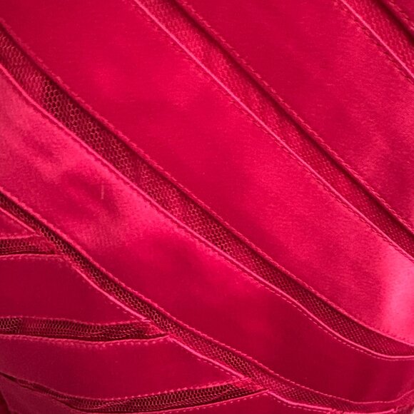 Adrianna Papell Red Cocktail Dress - Picture 4 of 8